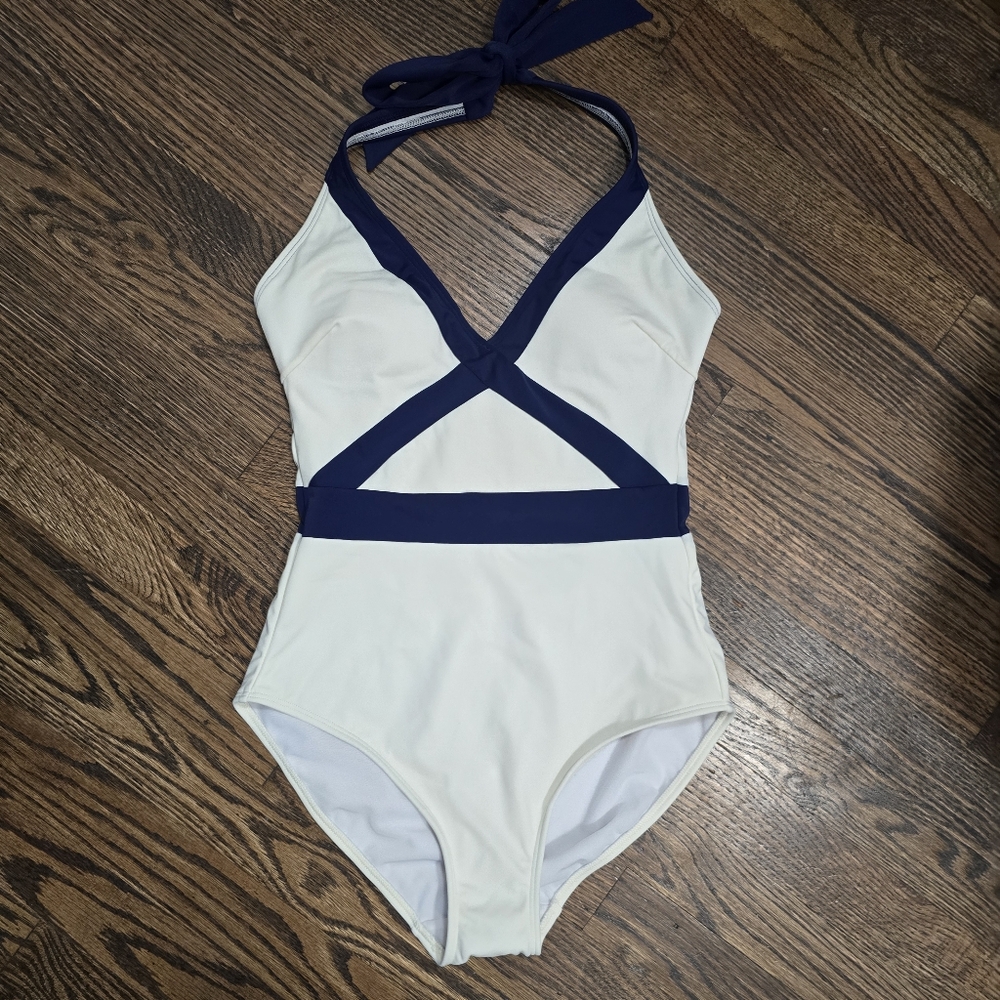 NWT BODEN Kefalonia Halterneck Swimsuit - Picture 4 of 8
